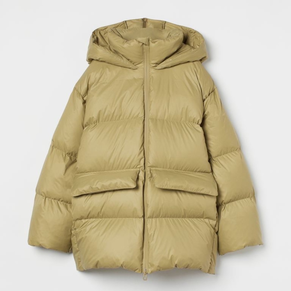 Yellow-Beige H&M Oversized Jacket in size M! Perfect Condition!